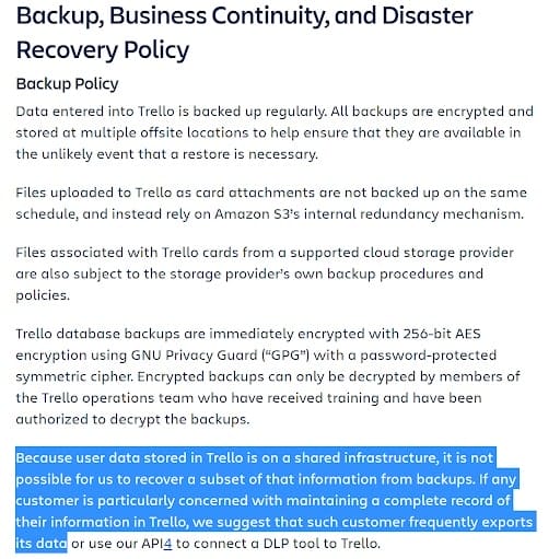 Backup business continuity 1